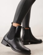 orena paris Botine Cu talpă joasă (tip chelsea) Basic cu elastic integrat în carâmb Samos Negre