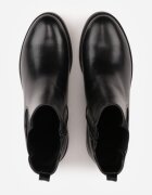 orena paris Botine Cu talpă joasă (tip chelsea) Basic cu elastic integrat în carâmb Samos Negre