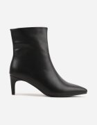orena paris Botine în stil Basic cu toc mic și vârf ascuțit Odilone Negre