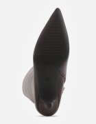 orena paris Cizme cu toc stiletto tip kitten cu carâmb larg Golla Maro