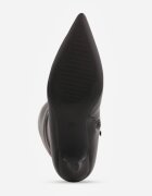 orena paris Cizme cu toc stiletto tip kitten cu carâmb larg Golla Negre