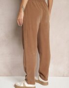 palma Pantaloni Maro din Bumbac High Waist Galili