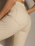  Pantaloni Bej deschis Skinny Push Up Zilli