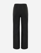  Pantaloni cerati croi drept Pirette Negri