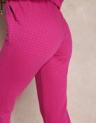  Pantaloni de trening Roz cu Imprimeu în relief Alase