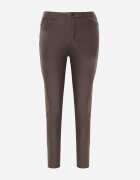  Pantaloni Maro închis Skinny Push Up Zilli