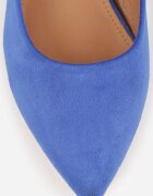  Pantofi Albastre Vices cu toc stiletto în Stil Clasic Savora