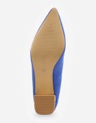  Pantofi stiletto albaștri Vices cu aplicații metalice cu branț din piele Akappia