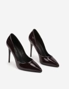  Pantofi Stiletto Bordo Lăcuiți în Stil Clasic Raison
