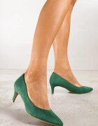  Pantofi stiletto verzi Vices în stil clasic Savora