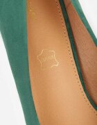  Pantofi stiletto verzi Vices în stil clasic Savora