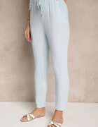 pretty Set de muselină din bumbac Albastru deschis Pantaloni și Cămașă cu mâneci reglabile Janalise
