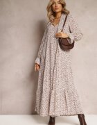 r&f fashion Rochie Maro-Albă Pherone
