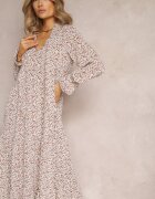 r&f fashion Rochie Maro-Albă Pherone