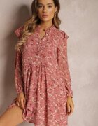 r&f fashion Rochie Roz Cloș cu flori Keilana