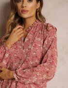 r&f fashion Rochie Roz Cloș cu flori Keilana