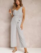 r&f fashion Salopetă Reiată Gri Fără Mâneci Valaya