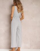 r&f fashion Salopetă Reiată Gri Fără Mâneci Valaya