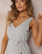 r&f fashion Salopetă Reiată Gri Fără Mâneci Valaya