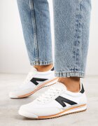 renda Adidași Albi cu Model Geometric Zoloti