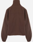 retro & icone Jachetă de tranziție oversize cu guler înalt Arsino Maro