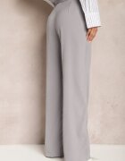 retro & icone Pantaloni Gri Largi cu închidere cu cârlig Brutris