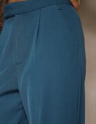 retro & icone Pantaloni Larghi Granat cu Închidere cu Cârlig Brutris