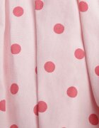 retro & icone Pantaloni scurți Roz din Vâscoză și Bumbac stil balon cu buline Dita