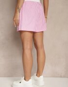 retro & icone Pantaloni scurți roz Talie înaltă Decorați cu șnururi și benzi Kinthea
