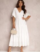retro & icone Rochie Albă Dopley