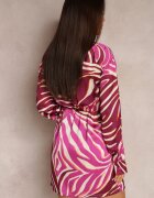 retro & icone Rochie Fucsia Petrecută Chenge