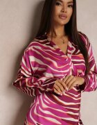 retro & icone Rochie Fucsia Petrecută Chenge