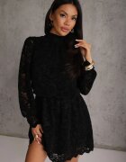 retro & icone Rochie Indalia Neagră
