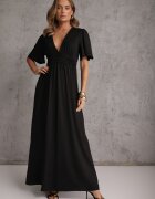 retro & icone Rochie Neagră Delsarte