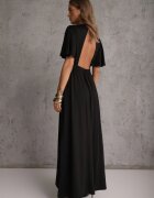 retro & icone Rochie Neagră Delsarte