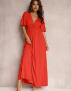 retro & icone Rochie Roșie Delsarte