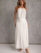 retro & icone Rochie Semene Bej