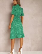 retro & icone Rochie Verde Meleris