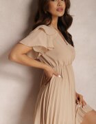 rlinea Rochie bej Haidiolea
