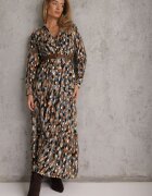  Rochie bleumarin Bancroft cu imprimeu strălucitor