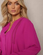  Rochie cămașă violetă mini Galdra