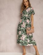  Rochie Negru-Verde Matheisa