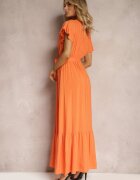  Rochie Portocalie Metia