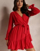  Rochie roșie Thesaste