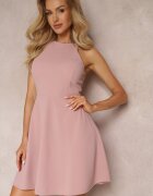  Rochie Roz închis Cambrată Cloș Fără mâneci Larirria