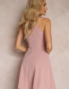  Rochie Roz închis Cambrată Cloș Fără mâneci Larirria