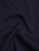 romee's Tricou Bleumarin Mulat cu Drapaje din Țesătură de Bumbac în Dungi Assarena