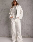romee's Tricou De bumbac Gri Croi oversize Neduna