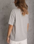 romee's Tricou De bumbac Gri Croi oversize Neduna