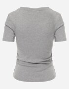 romee's Tricou Gri cu dungi cu încrețituri pe laterale Nedala
